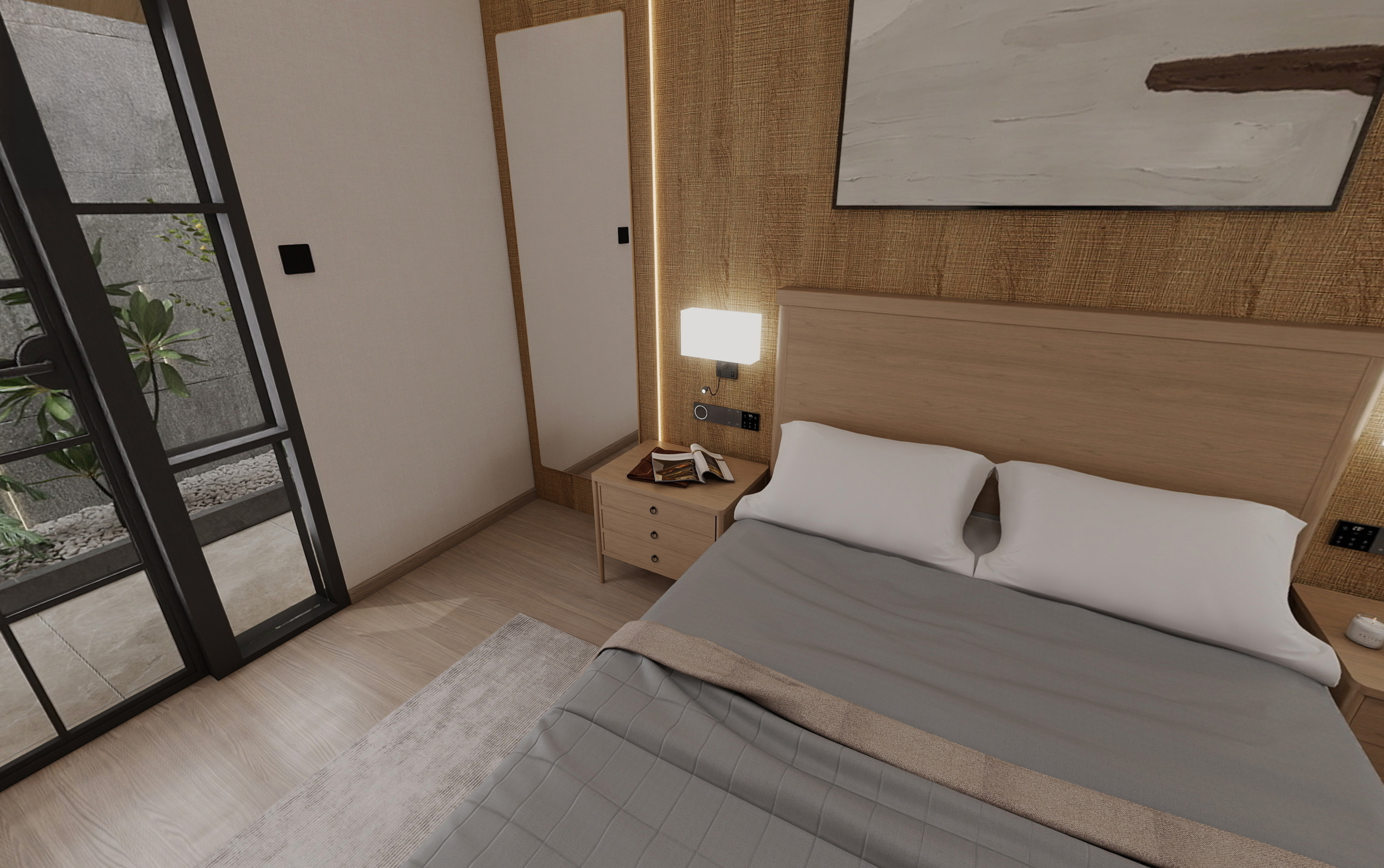 bedroom-daisy-passion-rendering 1