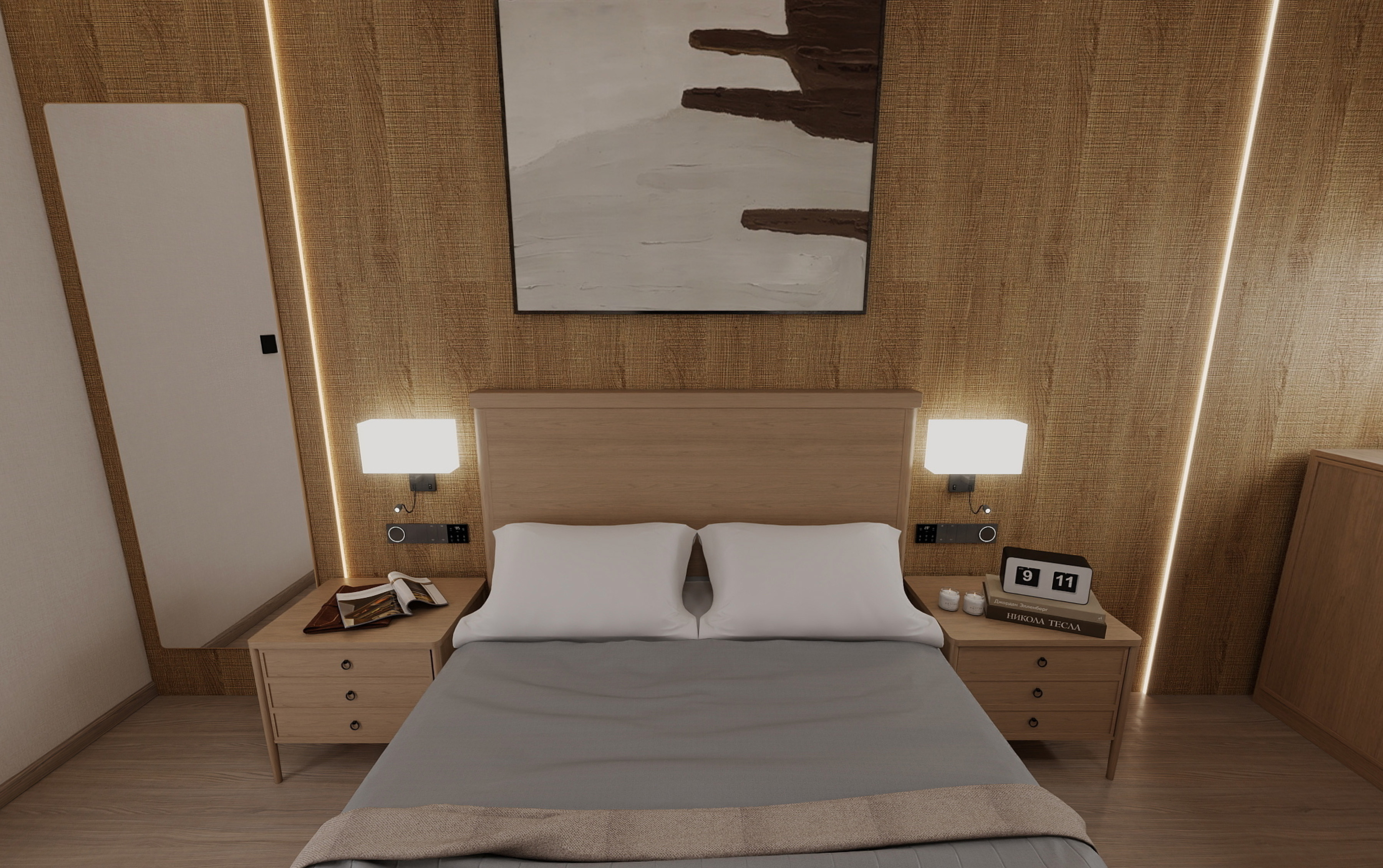 daisy passion-double bedroom-rendering 5